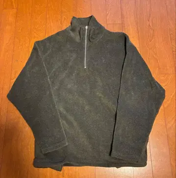 90s 구제 의류 BERT PULITZER 하프 지퍼 플리스