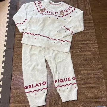 젤라또피케 스노우 베어 귀여운 셋업