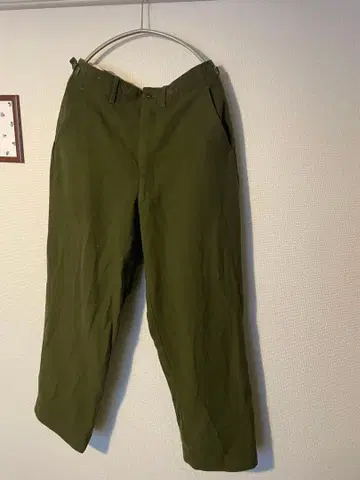 밀리터리 팬츠 미국 울 팬츠 32인치? regular small