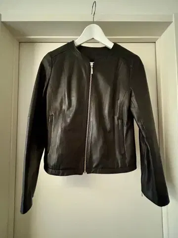 새상품급 언타이틀 가죽 자켓 블랙