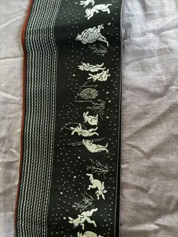 조수기화 패턴 utatane 반폭 오비