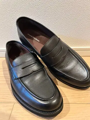 around the shoes 블랙 로퍼