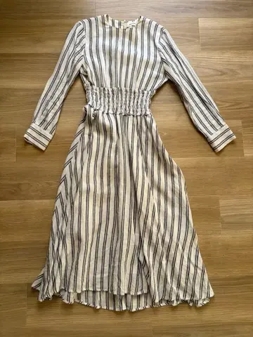 Mila Owen 스트라이프 셔츠 원피스