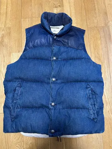 REMI RERIEF 데님 다운 베스트