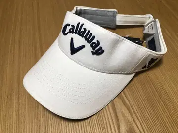 새상품 미사용 캘러웨이 선바이저 화이트 베어 Callaway