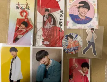 마유미 타케유키 아크릴 스탠드 키링 스티커 브로마이드 트레이딩 카드