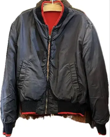 50s 리버서블 블루종 size42 리버서블