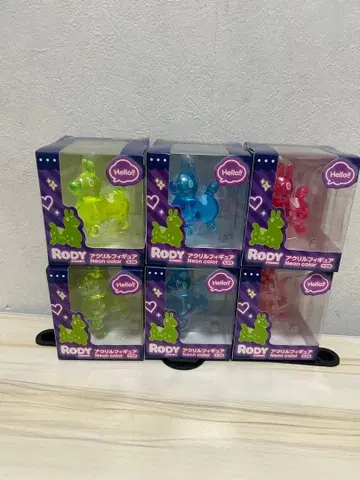 Rody 아크릴 피규어 6체 세트