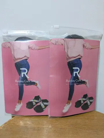[ 익명 배송 ] 공식 런웨이 큐어 밑창 L 사이즈 2족 세트