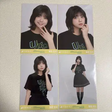 노기자카46 브로마이드 토미사토 나오 컴프 37th 언더 라이브 T