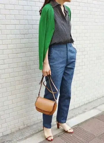 IENA 프릴 포켓 데님 팬츠