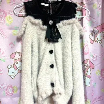 리즈리사 레이어드 스타일 어깨 트임 니트