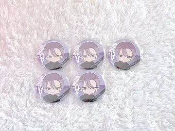 우라아오하루 우라하루 캔뱃지 타카무라 시키 5개 세트