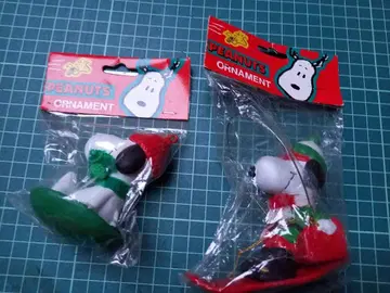 PEANUTS 스누피 오너먼트 2체 세트