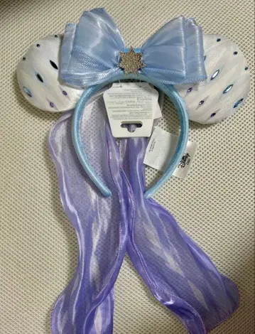 홍콩 디즈니 상하이 겨울왕국 엘사 정령 머리띠 올라프