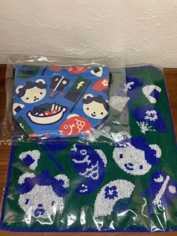 [ 미사용 새상품 ] 파밀리아 스모 콜라보 복조리 & 타월 손수건