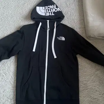 THE NORTH FACE 블랙 풀 지퍼 후디 S
