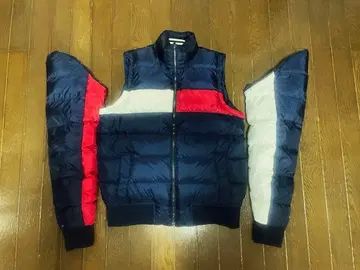 새상품급 타미힐피거 리버서블 다운 자켓