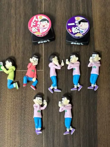 오소마츠 6쌍둥이 미니 피규어