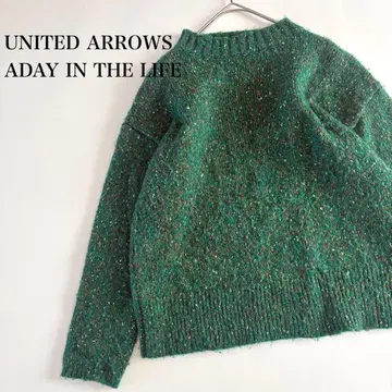 유나이티드 애로우즈 ADAY IN THE LIFE 니트 풀오버