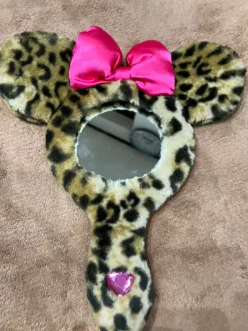 디즈니 리조트 미니 레오파드 손거울