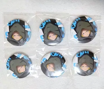 불꽃 소방대 아서 캔뱃지 세트