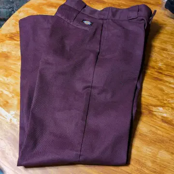 디키즈 874 TC 센터 프레스 마룬 28인치