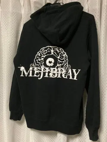 MEJIBRAY 로고 집업 후드티