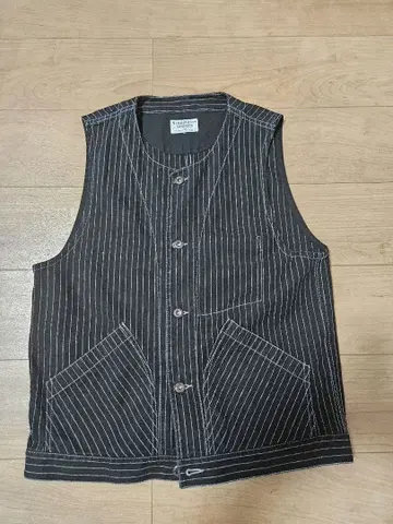 SCHOTT 샷 올드 히코리 데님 베스트