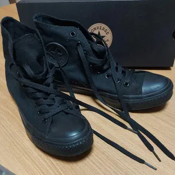 컨버스 척테일러 올스타 하이 블랙 모노크롬