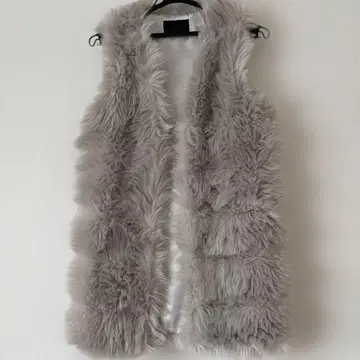 새상품급 SCOT CLUB 그레이 퍼 베스트