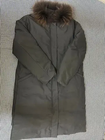 green label relaxing 다운 코트