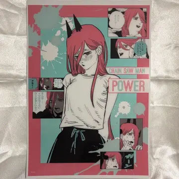 체인소 맨 파워 클리어 포스터 컬렉션