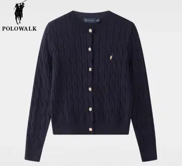 polo walk 케이블 니트 가디건