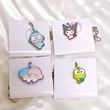 산리오 캐릭터즈 더블 참 구미 [ 4종 세트 ]