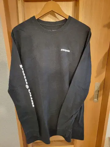 patagonia 파타고니아 긴팔 롱티 텍스트 로고