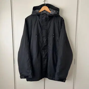 90s J.CREW 나일론 코트 블랙 USA