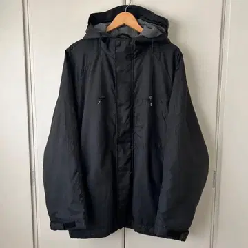 90s J.CREW 나일론 코트 블랙 USA