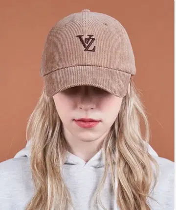 varzar 코듀로이 야구 모자 베이지