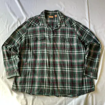 00년대 플란넬 셔츠 체크 그런지 Y2K 레트로 인기 구제 의류 헤이세이