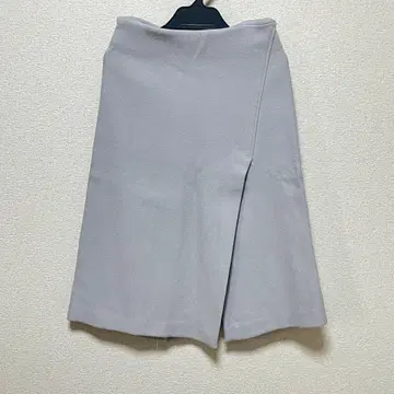 띠어리 울 스커트 그레이