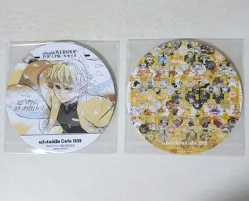 귀멸의 칼날 ufotable cafe 대사 백경 코스터 아가츠마 젠이츠