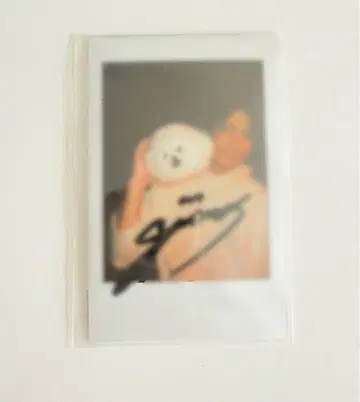 나카무라 세이지로 팬클럽 스크래치 폴라로이드