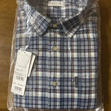 긴팔 셔츠 L 면 100%