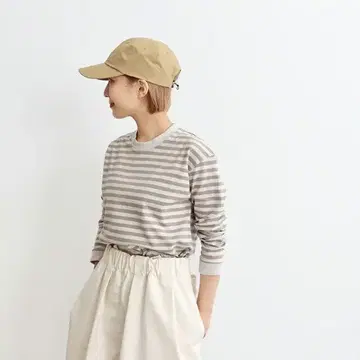 maillot Fade Border Crew Neck Long Tee