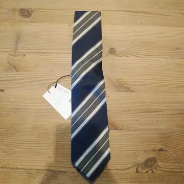 TOMORROWLAND 네이비 스트라이프 넥타이