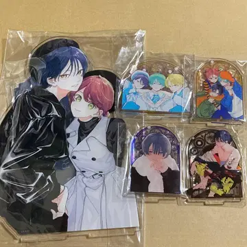 도이가키 아크릴 스탠드 만복 가챠 꽃과 꿈 얼굴 좋아함