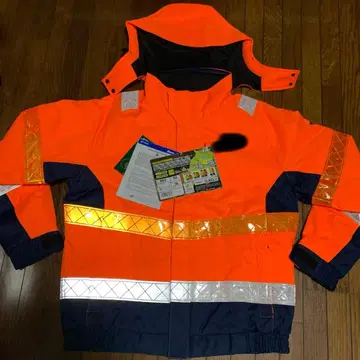 XEBEC 고시인성 안전 의류 방수 방한 블루종 3L