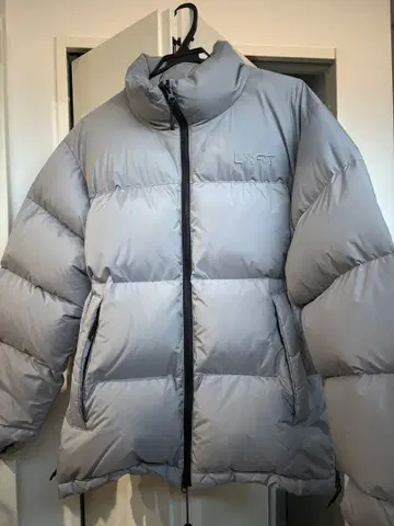 LYFT 그레이 다운 자켓