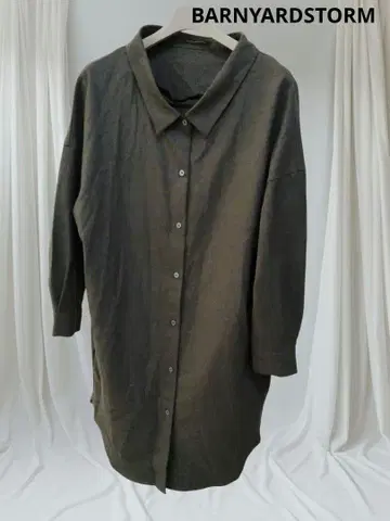 [ BARNYARDSTORM ] 오버 사이즈 버튼업 셔츠